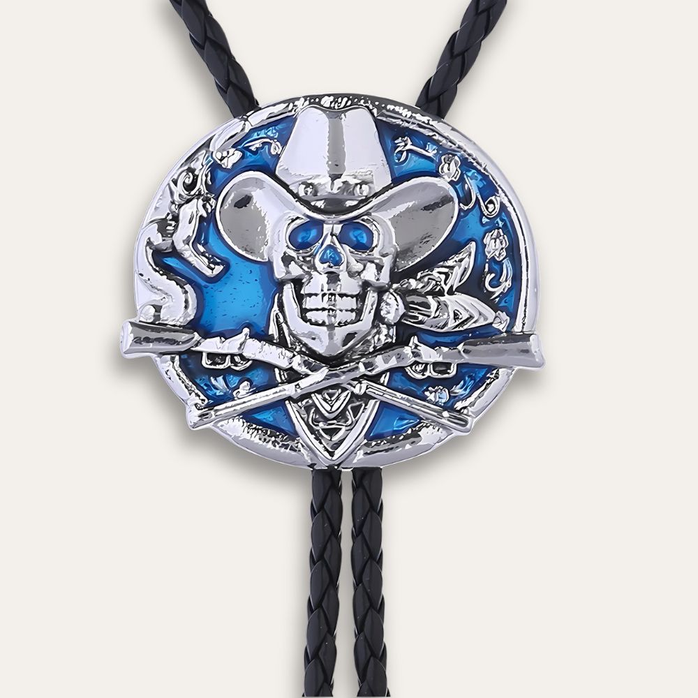 Gun bolo tie