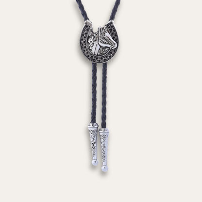 Horse head bolo tie