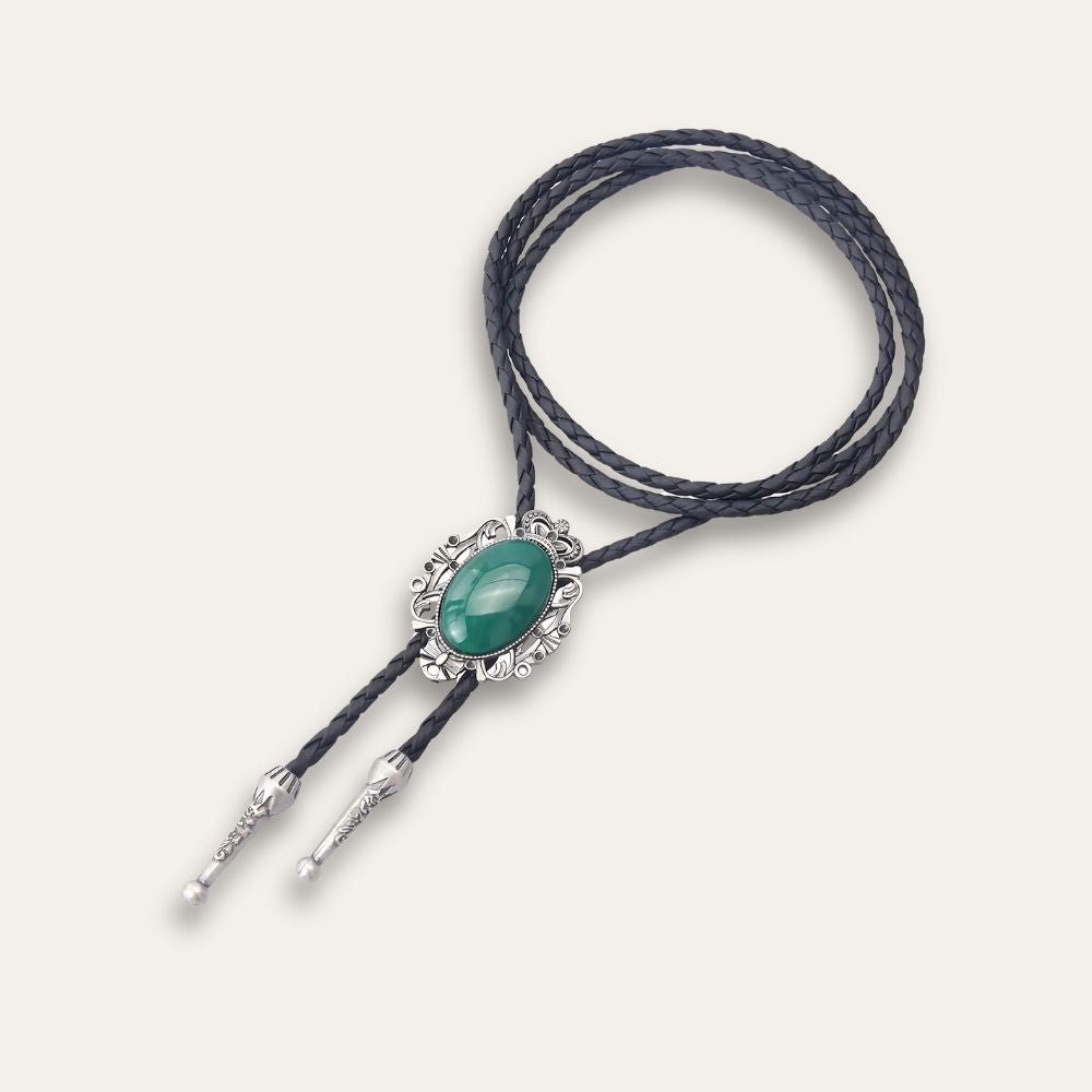 Jade bolo tie