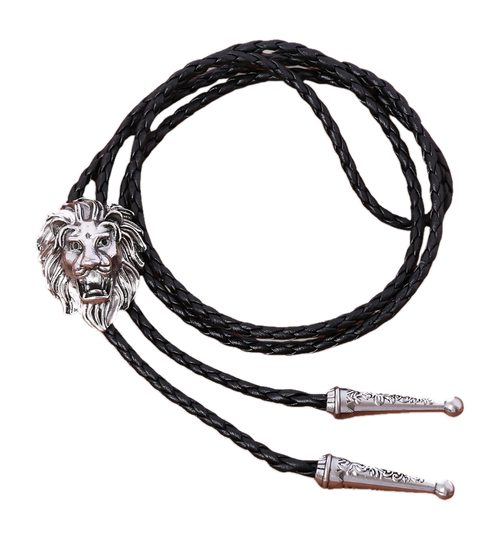Lion Head Bolo Tie