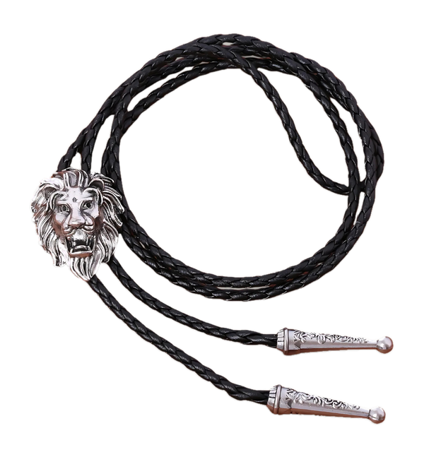 Lion Head Bolo Tie
