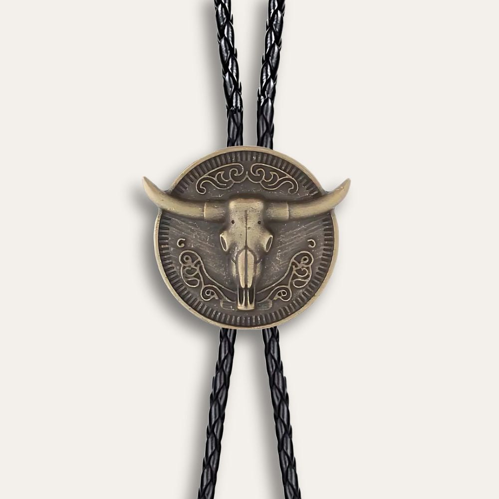 Longhorn bolo tie