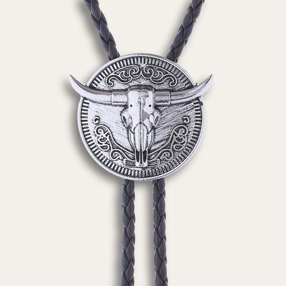 Longhorn bolo tie