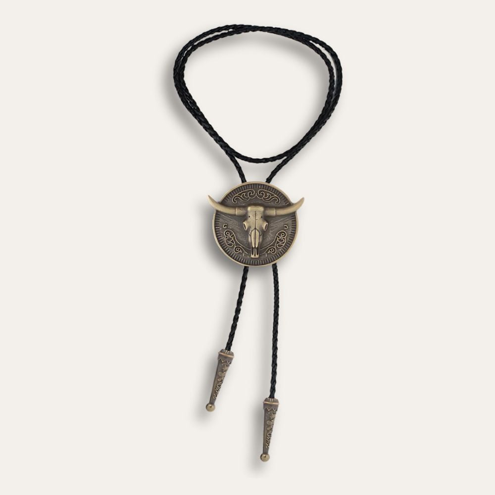 Longhorn bolo tie