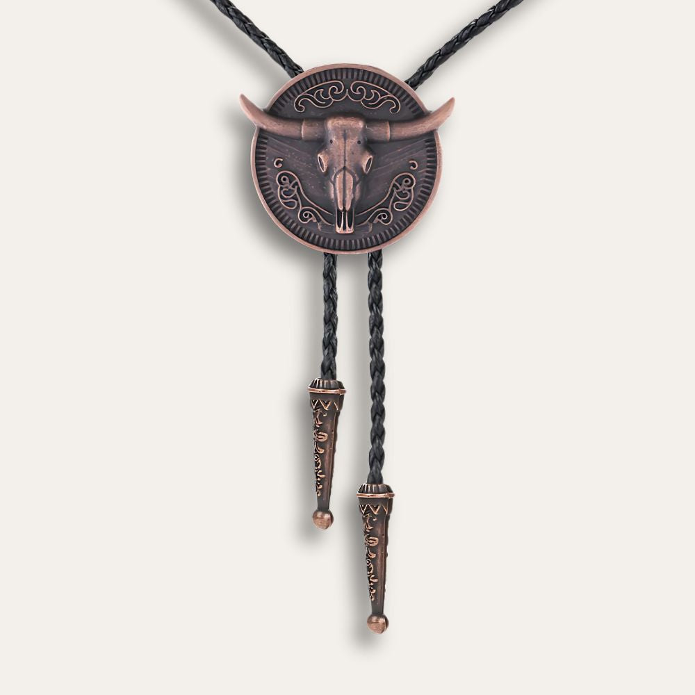 Longhorn bolo tie