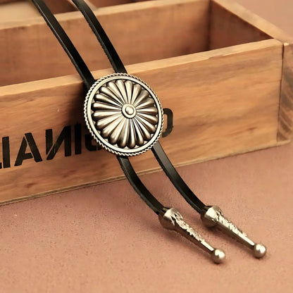 Metal bolo tie