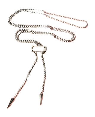 Minimalist bolo tie