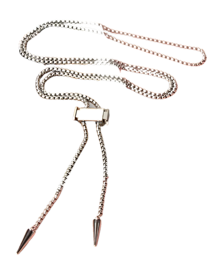 Minimalist bolo tie