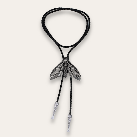 Moth Bolo Tie, default title colorway