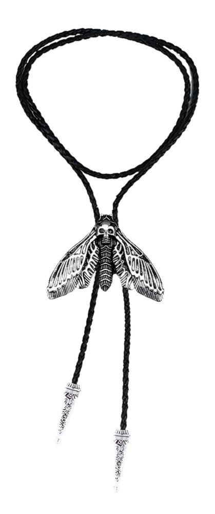 Moth Bolo Tie