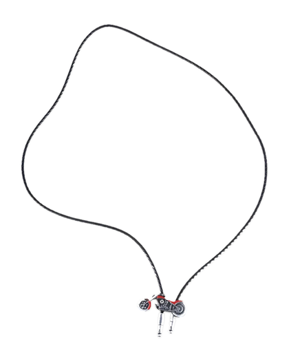 Motorcycle bolo tie