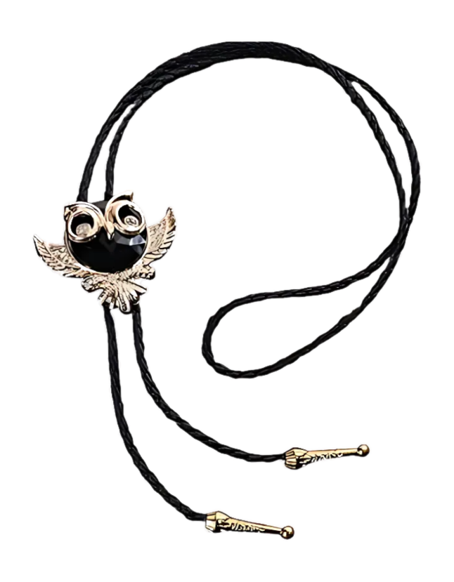 Owl Bolo Tie