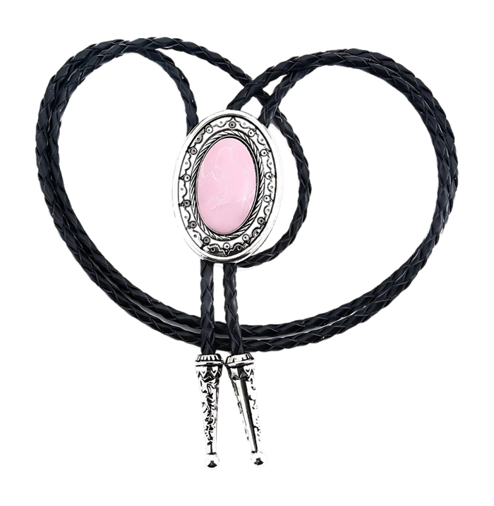 Pink Bolo Tie