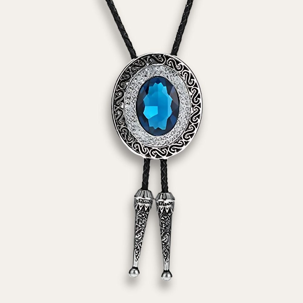 Rhinestone bolo tie