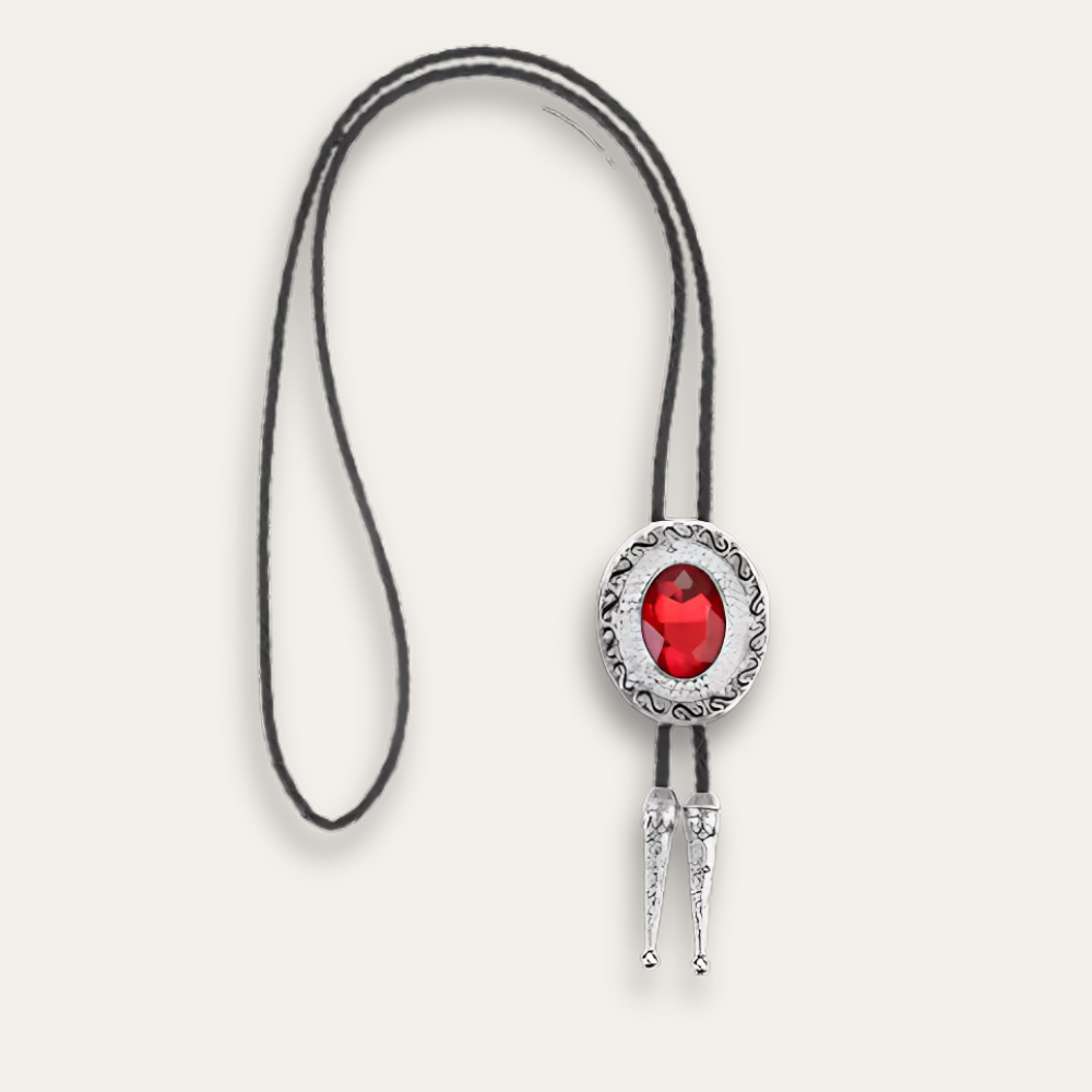 Rhinestone bolo tie