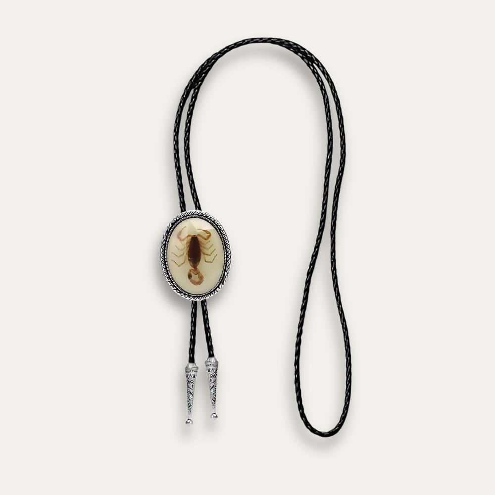 Scorpion bolo tie