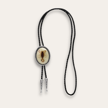 Scorpion bolo tie