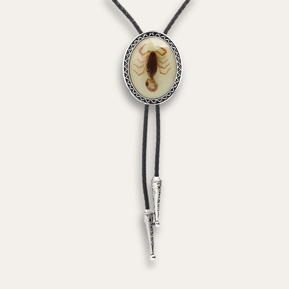 Scorpion bolo tie