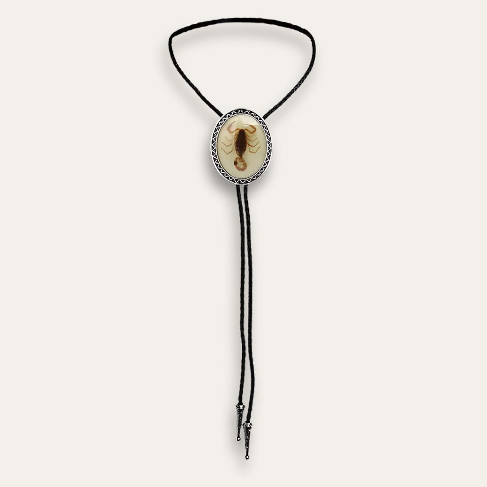 Scorpion bolo tie