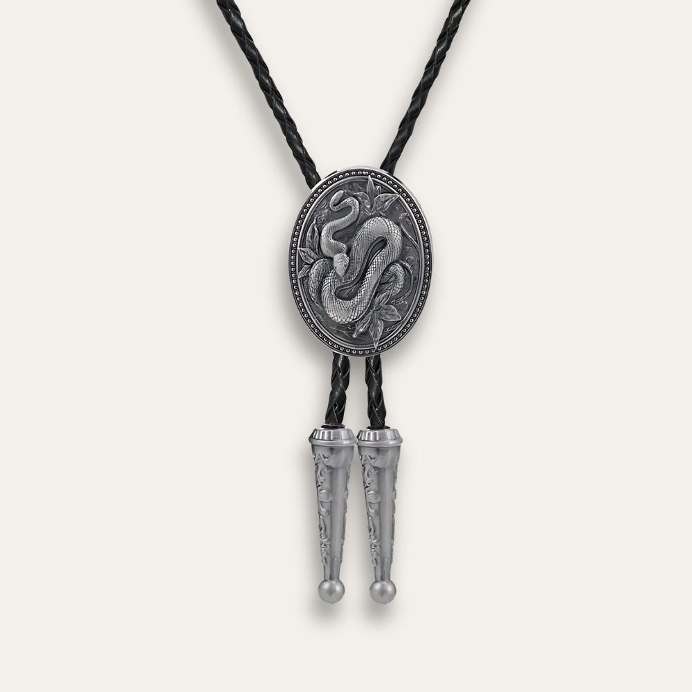 Snake bolo tie