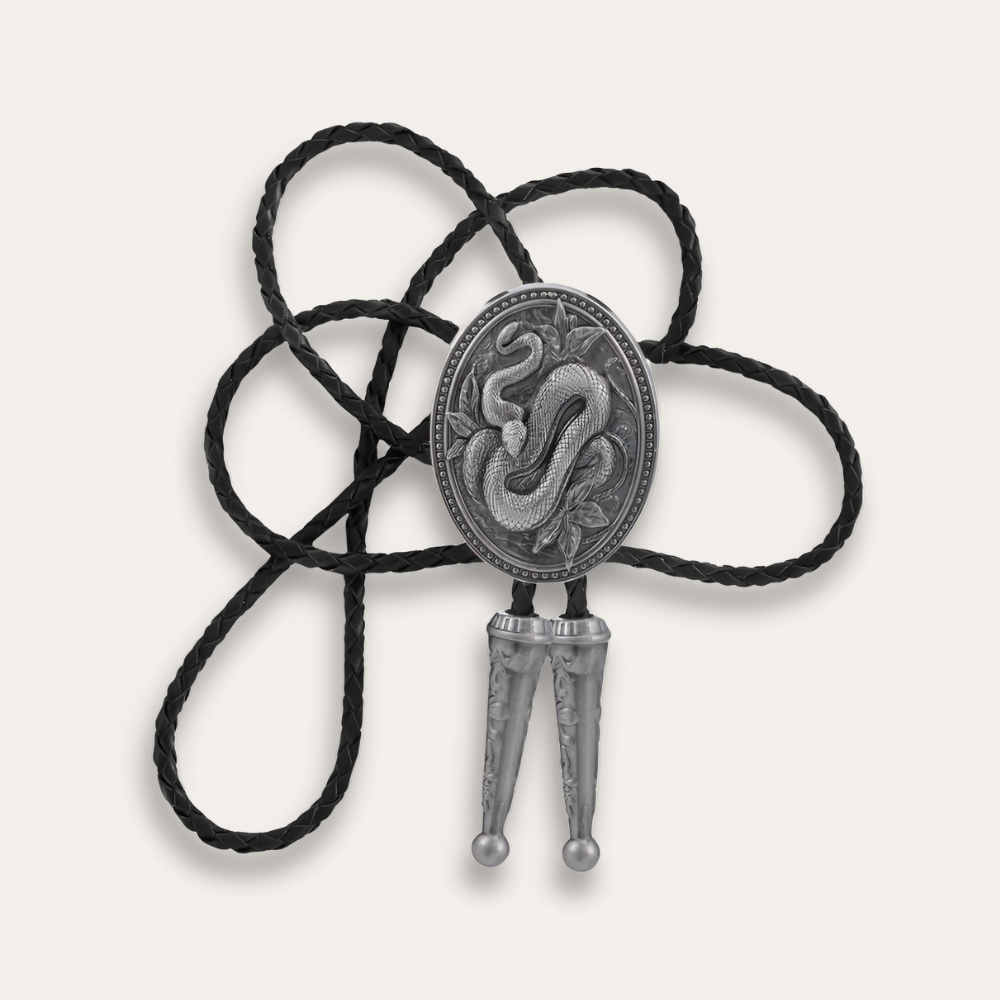 Snake bolo tie