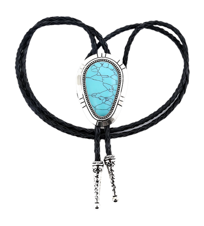 Southwestern Turquoise-Tone bolo tie