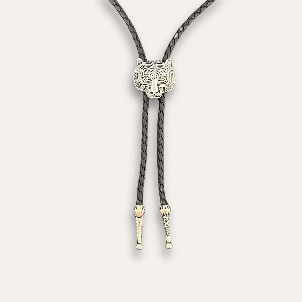 Tiger bolo tie