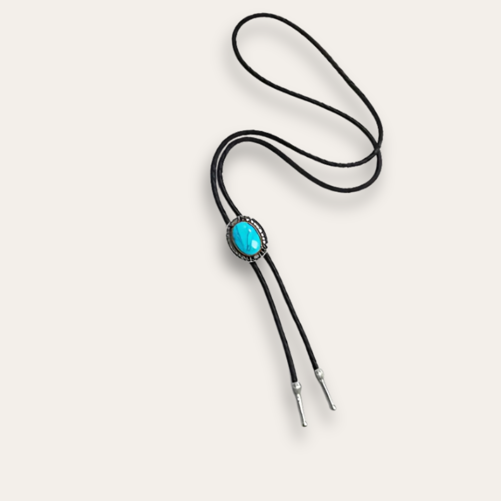 Turquoise bolo tie wedding